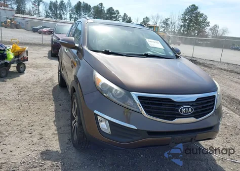 2011 Kia Sportage Ex из США, поврежденный, VIN KNDPCCA23B7138486